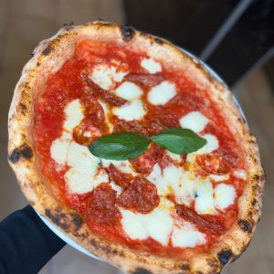 Pizza Calabrese (Scharf)